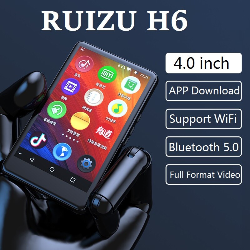 RUIZU H6 ȵ̵  MP4 ÷̾,  5..